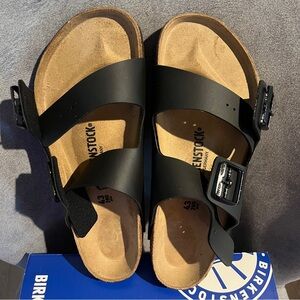 Birkenstock Arizona Men’s Sandals Black Size 10 US 43 EU